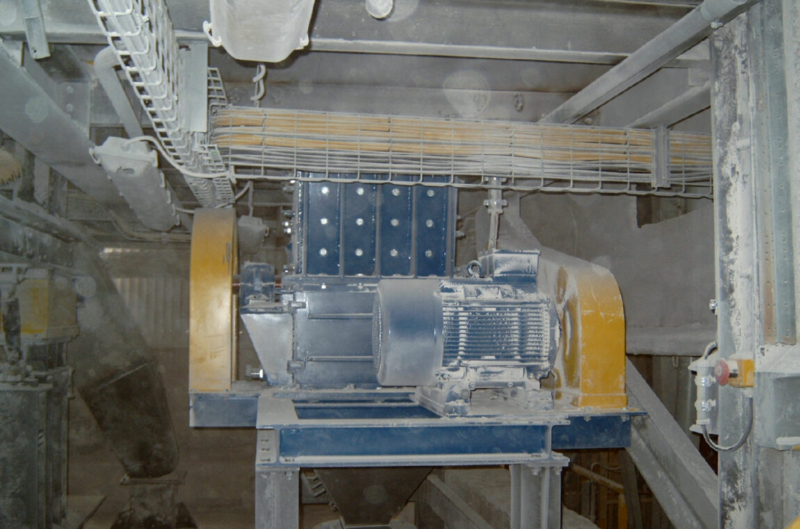 SIEBTECHNIK TEMA hammer mill HM 5a for crushing quicklime