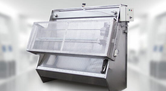 SIEBTECHNIK TEMA curved screen with brush