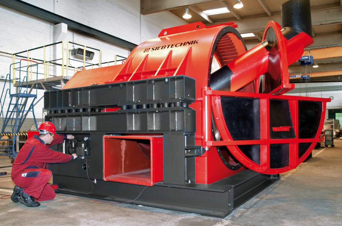 Oscillating centrifuge HSG