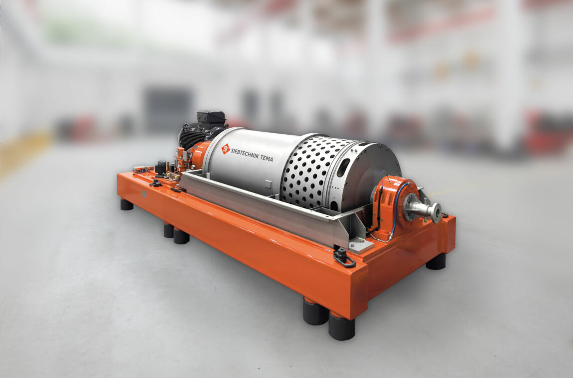 Screen decanter TURBOSCREEN type TSDT 1100