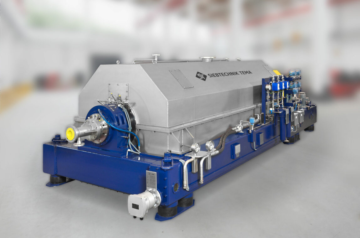 SIEBTECHNIK TEMA decanter - gas-tight version