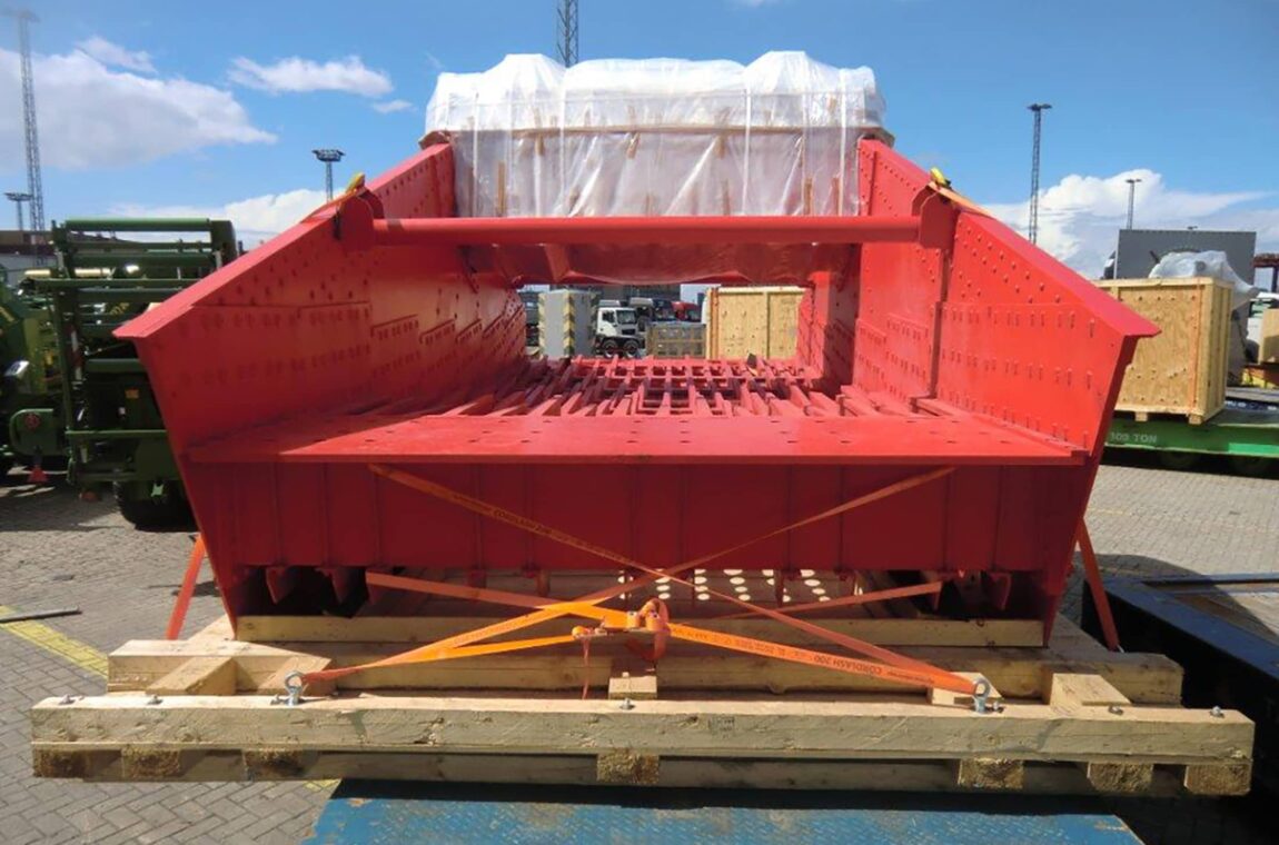 Banana screening machine BHG 30-60-I S Transportation to Australia