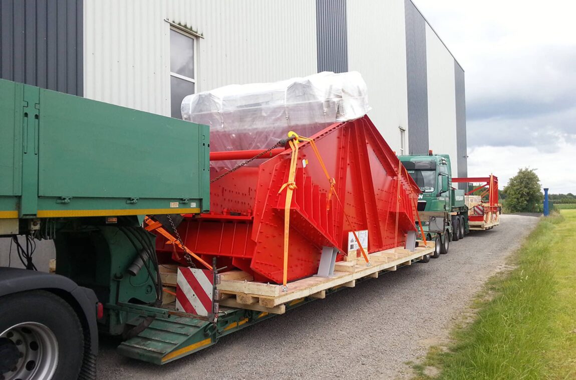 Banana screening machine BHG 30-60-I S Transportation to Australia