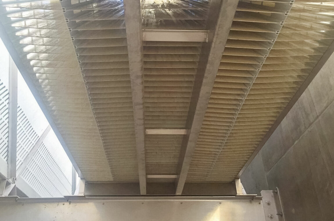 Installed Lamella pack