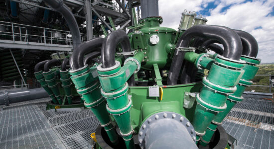 Multotec cyclones - system photo