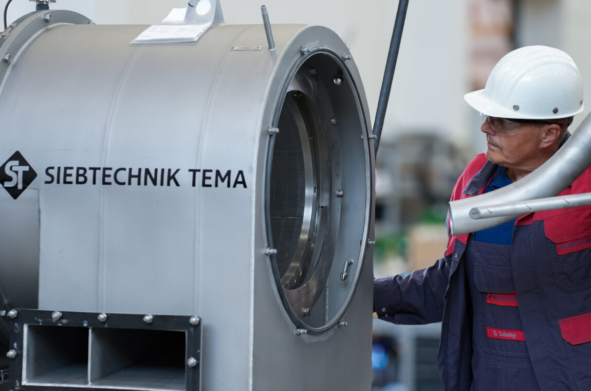 Centrifuge is inspected by a specialist - Preventive maintenance