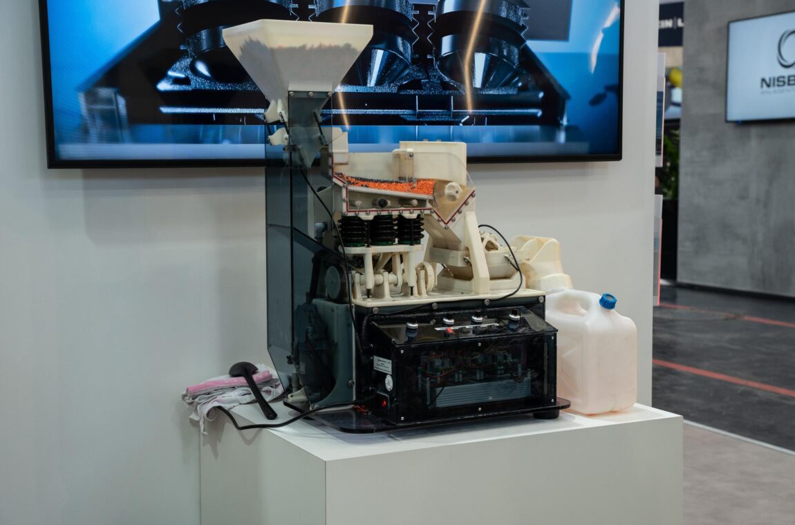 SIEBTECHNIK TEMA at bauma 2025 - exhibition model of semi-mobile pulsator jig