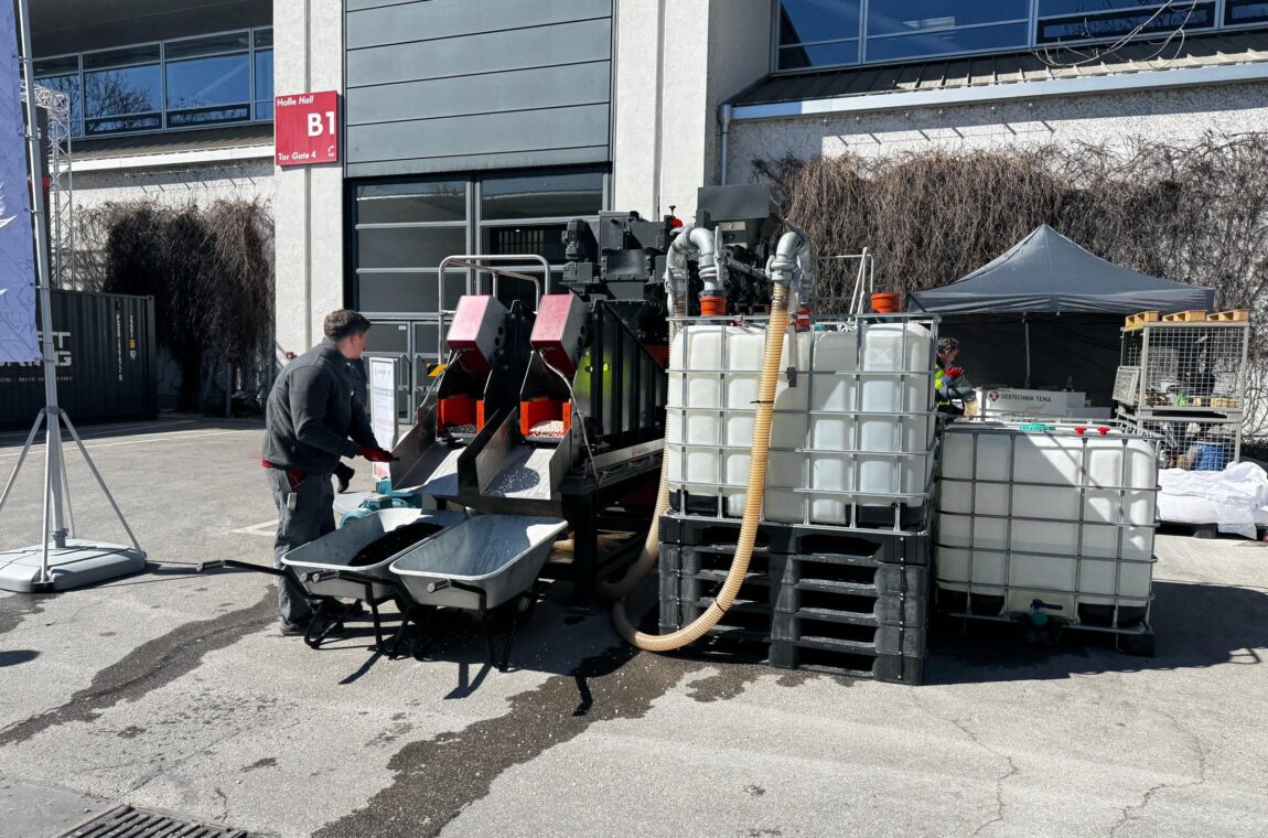 bauma 2025 - SIEBTECHNIK TEMA semi-mobile pulsator jig